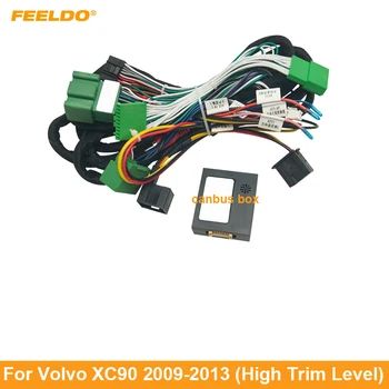 Автомобильный 16-контактный аудио жгут проводов FEELDO с коробкой Canbus Для Volvo XC90 09-13, адаптер для стереосистемы для вторичного рынка