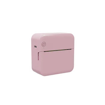Мини Карманный Принтер Memo Account Фотопринтеры Портативный Bluetooth Термопринтер этикеток Маленький Домашний Принтер Розовый