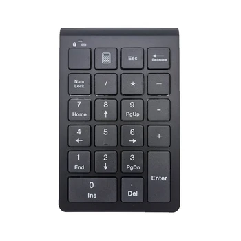 Беспроводная цифровая клавиатура с 22 клавишами, цифровая клавиатура, совместимая с Bluetooth, 5,0 Type-C