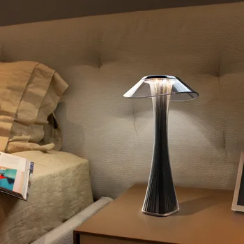Светодиодная Настольная Лампа Bar Atmosphere Light USB Touch Затемняющий Ночник USB Защита Глаз Лампа Для Чтения В Спальне Прикроватная Лампа