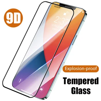 2ШТ Закаленное стекло для iPhone 11 13 12 SE 2020 Защитная пленка для экрана на iPhone 11 13 12 Pro Max 12 Mini XR X XS Max 6 7 8 Plus glass