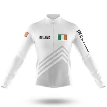 Зимняя флисовая термо-майка для велоспорта ROPA CICLISMO, только для сборной Ирландии, размер одежды для велоспорта XS-4XL