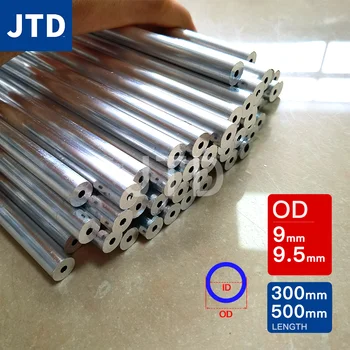 Наружный диаметр алюминиевой трубы JTD 9 9,5 мм длина 300 500 мм Полая прямая круглая алюминиевая труба 6063 Толстостенный большой