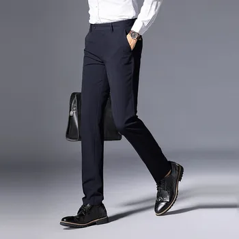 MRMT 2023 Совершенно новые мужские брюки, молодежные модные брюки для мужской одежды, Комфортные брюки в западном стиле, Брюки с прямой трубкой