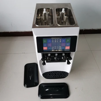 Машина Для приготовления мороженого PBOBP Бытовая Автоматическая Мини-Машина Для приготовления фруктового Мороженого Электрическая Кухонная Машина для приготовления молочных Коктейлей 