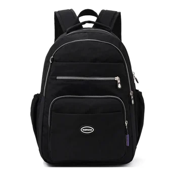 Нейлоновый классический женский рюкзак, школьный ранец для девочки-подростка, студенческая женская сумка для ноутбука в элегантном стиле, дорожный рюкзак