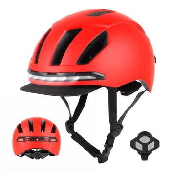 Ulip Умный велосипедный шлем Со светодиодной подсветкой Поворотник Защитный шлем для верховой езды Для мужчин И Женщин Запчасти для Электромобилей, скутеров, велосипедных шлемов