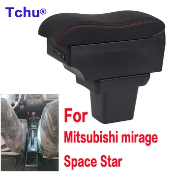 Для Mitsubishi Mirage Space Star подлокотник коробка Для Mirage Space Star автомобильный подлокотник коробка USB Зарядка Пепельница Автомобильные Аксессуары