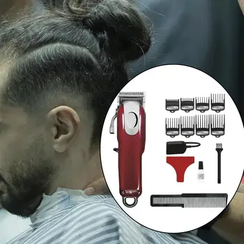Набор Для Стрижки волос 8148 Machine Hair Cutting Kit UK Plug for Men Многофункциональный с Бутылочкой Масла и Расческой для Укладки, Для Ухода за Лошадьми, Прочный