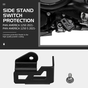 Новые аксессуары для мотоциклов Боковая подставка Защитный кожух переключателя Защитный чехол для RA1250 Pan America 1250 S 2021 2022 -