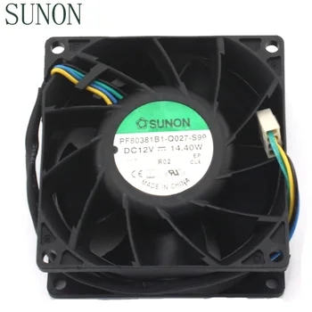Для Sunon PF80381B1-Q027-S99 DC12V 14,40 Вт 8038 80*80* 38 мм мощный осевой вентилятор охлаждения pwm