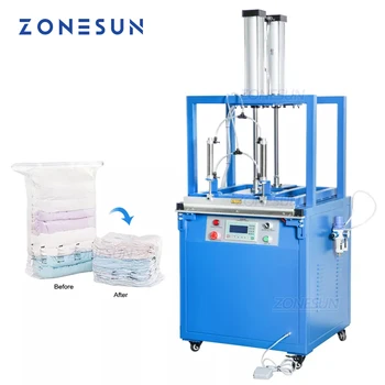 Производители Вакуумных термопакетов ZONESUN ZS-XD600, Полуавтоматическая упаковочная машина для пластиковых пакетов