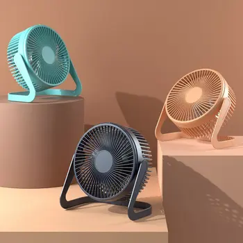 Новый летний портативный вентилятор охлаждения, настольный USB-вентилятор, Мини-охладитель воздуха, Регулируемый Угол поворота Для офисных Бытовых вентиляторов Высокого качества