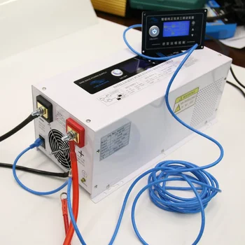 Интеллектуальный ИБП 5000 Вт постоянного тока в переменный низкочастотный инвертор зарядное устройство