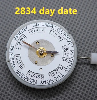 Запчасти для часов Seagull eta 2834-2 Автоматические часы механизм с автоподзаводом день и дата 2834 2824 2836