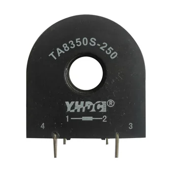 YHDC Сквозной Прецизионный трансформатор тока TA8350S-250 1: 2500 с датчиком тока 0-125A/0-50mA