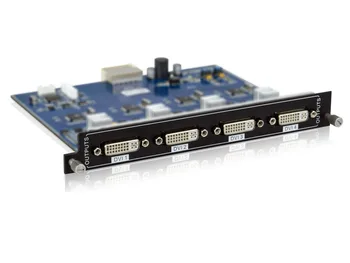 4-Канальная Гибридная матричная плата ввода-вывода DVI; Гибридный матричный переключатель; системный вход HDMI/DVI/VGA/SDI;Выходная плата