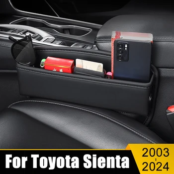 Для Toyota Sienta 2003-2017 2018 2019 2020 2021 2022 2023 2024 Автокресло с Щелевым Отверстием Для хранения, сумка для хранения, встроенный чехол