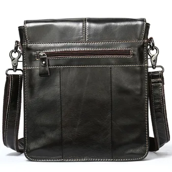 Новая кожаная сумка, Повседневная мужская сумка-мессенджер, Винтажные мужские сумки через плечо для мужчин, Мужская сумка из натуральной кожи, Модная