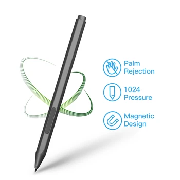 Стилус Для ноутбука Microsoft Surface Pen Pro 7 6 5 4 3 Go Book Studio Tablet с Протоколом Отклонения ладони от давления 1024 MPP
