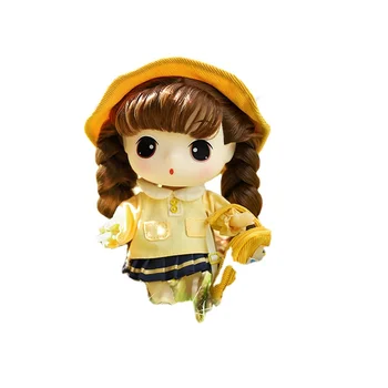 Dongji студенческий костюм кукла кукла детский подарок милое украшение 18 см Ключ Лайм клад