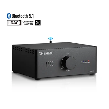 Cherme Audio CDAC-802 DAC ESS9038 Pro Bluetooth 5.1 LDAC USB PCM 384 кГц DSP 256 Декодирование 8 XLR Балансных выходов HiFi Декодер