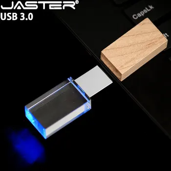 Синяя светодиодная подсветка, флэш-накопители USB 3.0, 128 ГБ, флеш-накопитель реальной емкости, 64 ГБ, Креативные подарки, Карта памяти, 32 ГБ, бесплатная 3D лазерная гравировка