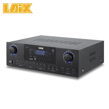 Профессиональный караоке-усилитель Audio King 100 Вт * 2 8 Ом, 2 канала, профессиональный усилитель звука ktv, караоке
