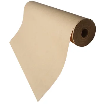 1 Рулон крафт-бумаги, рулон для упаковки подарков, Подвижная упаковка, рулон коричневой бумаги для рисования