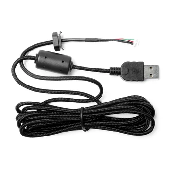 2 м USB-кабель для мыши Logitech G9 G9X, игровые мыши, запчасти для ремонта мыши