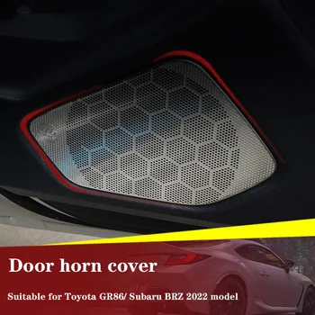 подходит для Toyota GR86 Subaru BRZ 22, декоративная наклейка на дверной рожок из нержавеющей стали, декоративная наклейка