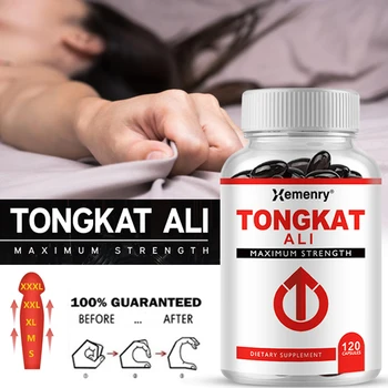 Капсулы с экстрактом Тонгкат Али Xemenry 1200 мг на порцию Повышают выносливость, силу, спортивные результаты и мышечную массу