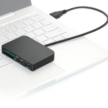 XT-XINTE 4в1 кард-ридер Type-c для XQD USB 3.0 КОНЦЕНТРАТОР, Совместимый с картами памяти серии M/G, Поддерживает скорость SD/TF-карт до 10 Гбит/с