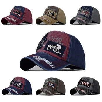Бейсболка Snapback Hat Letter Cap Хип-Хоп Приталенная Кепка Шляпы Для Мужчин И Женщин Шлифовальная Многоцветная Бейсболка