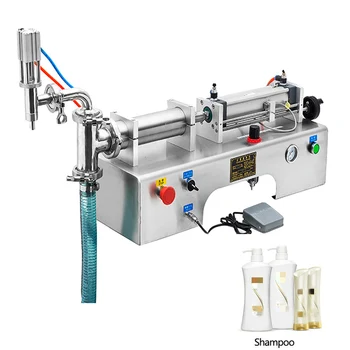Автоматическая машина для розлива жидкостей с одной головкой, машина для упаковки парфюмерных напитков