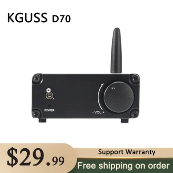 KGUSS D70 MA12070 мини-цифровой усилитель Hi-Fi класса D поддерживает Bluetooth 5,0 70 Вт * 2