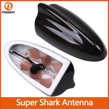 Автомобильная антенна Super Shark Fin Универсальный Усилитель FM/AM сигнальных антенн для внешних деталей Mini Cooper/Suzuki Swift/Hyundai/Toyota