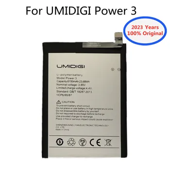 2023 Года 100% Оригинальный Аккумулятор UMI 6150mAh Для мобильного смартфона UMIDIGI Power 3, Высококачественные Аккумуляторы В наличии