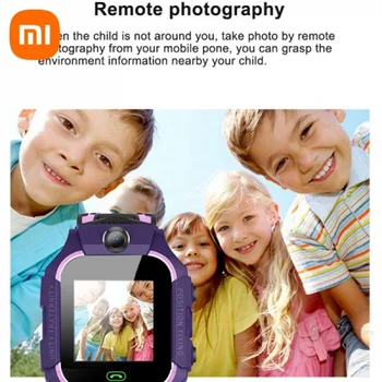 Умные часы Для Детей Xiaomi GPS Голосовой вызов SOS Help Водонепроницаемые 4G Детские Смарт-часы с Камерой для Определения Местоположения Телефона для Студентов Мальчиков Девочек
