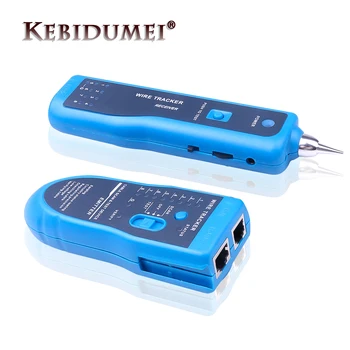 Устройство для отслеживания телефонных проводов Kebidumei, Тонер для отслеживания сетевого кабеля Ethernet LAN, Детектор линий RJ11 RJ45 Cat5 Cat6