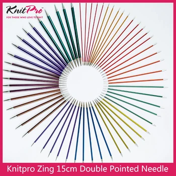 1 шт. Вязальная спица Knitpro Zing 15 см с двойным заострением