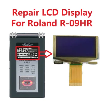 Оригинальный ЖК-дисплей для аудиомагнитофона Roland R-09HR R09HR Ремонт матрицы экрана дисплея