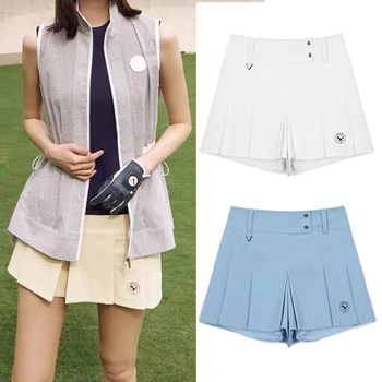 Женская одежда для гольфа в корейском стиле Southcape, впитывающая влагу, быстросохнущая, Свободная, универсальная, плиссированная