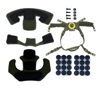 Система подвески шлема Wendy, быстрый ремешок для шлема MICH для охоты на открытом воздухе, Аксессуары для шлемов BK/DE/RG