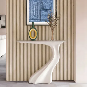 Дизайнерский Японский Приставной столик Для гостиной, Белая Спальня, Овальный Приставной столик, Ремесленный Дисплей, Mesas De Centro Para Sala Lujo Мебель для дома