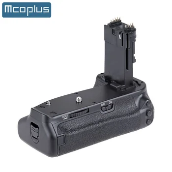 Вертикальный держатель батарейной ручки Mcoplu BG-6D Для замены зеркальной камеры Canon 6D BG-E13 работает с батареей LP-E6
