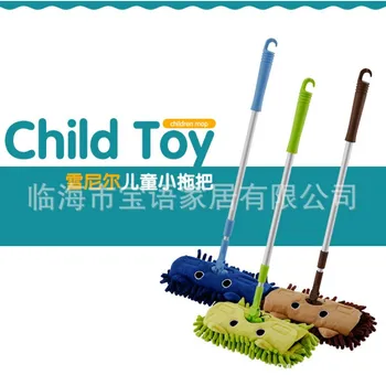 Детские инструменты для уборки, игровой дом, Мини-имитация, Веник, швабра, совок, Набор игрушек для детского сада, комбинация игрушек для подметания