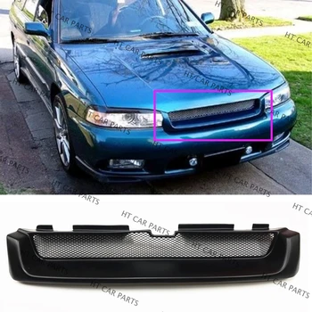 Для Subaru Legacy Outback 1995-1999 1995 1996 1997 1998 1999 1 шт. Матовый черный Передний бампер Решетка Сетка в виде сот