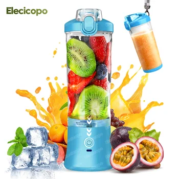 Электрическая Соковыжималка Elecicopo Blender 30s для Быстрого приготовления сока IP67 Водонепроницаемая Бутылка без BPA Для Домашних фруктов, коктейлей, овощей