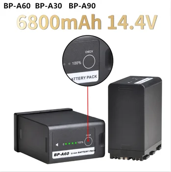 1-5 шт 6800 мАч 14,4 В BPA60 BP-A60 Батарея для Canon EOS C200 C200B C220B C300 MK II BP-A30 BP-A90